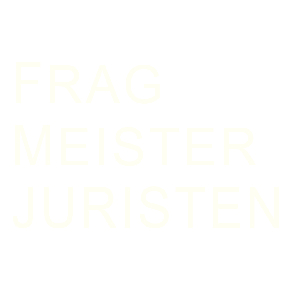 FRAG MEISTER JURISTEN